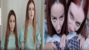 Aynı Siki Yalayan İki Kız